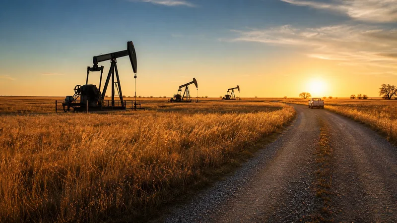 Pumpjacks on flat prairie grassland at sunrise, How to Start an Oil and Gas Operating or Oilfield Services Company in Kansas